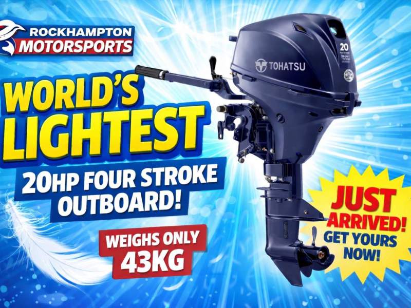 Tohatsu MFS20 SHORT SHAFT | MANUAL START | MANUAL TILT