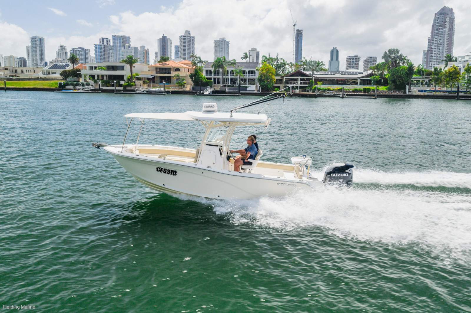 Sea Fox 249 Avenger (with Magic Tilt dual axle trailer)