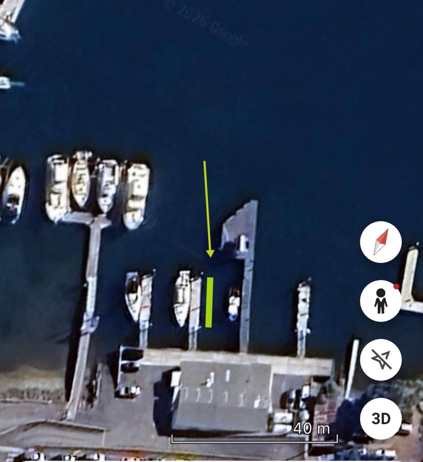 Floating marina berth Kettering Tasmania