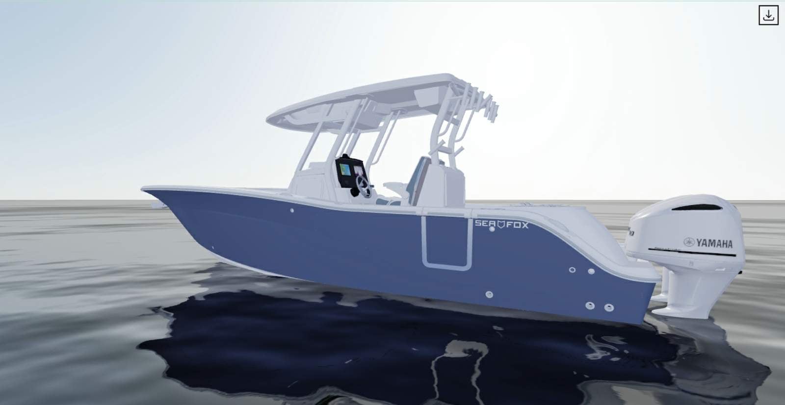 New Sea Fox 288 Commander