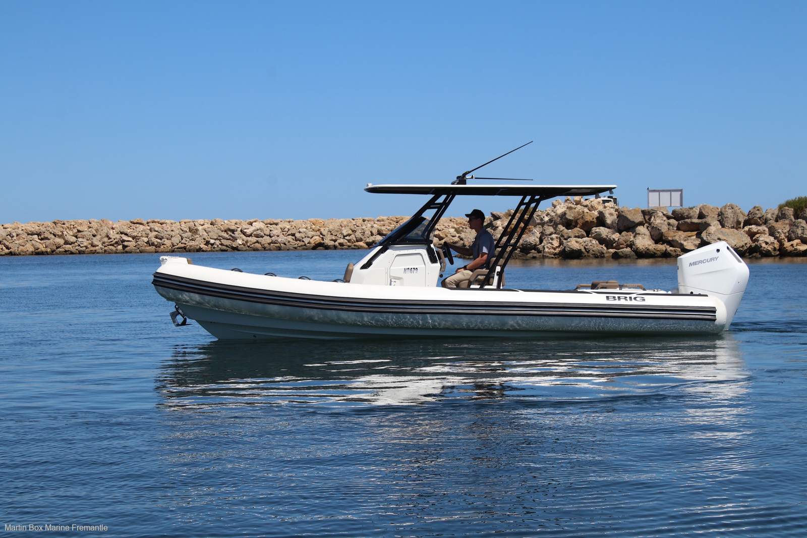 Brig Eagle 8 With a 400Hp Mercury V10 and Trailer