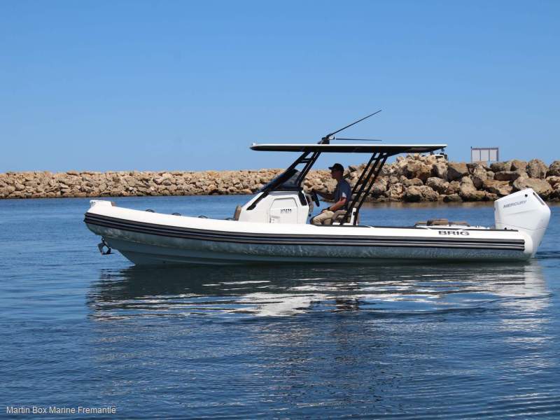 Brig Eagle 8 With a 400Hp Mercury V10 and Trailer