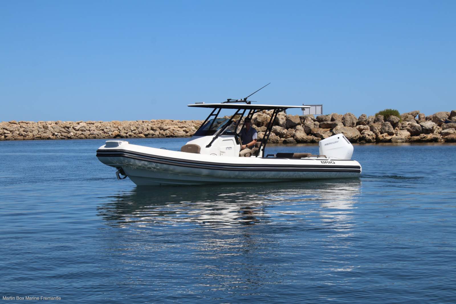 Brig Eagle 8 With a 400Hp Mercury V10 and Trailer