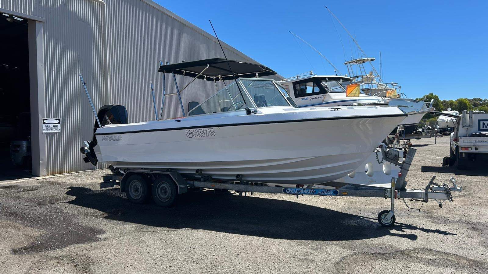 Smuggler 630 Its all about the deadrise.