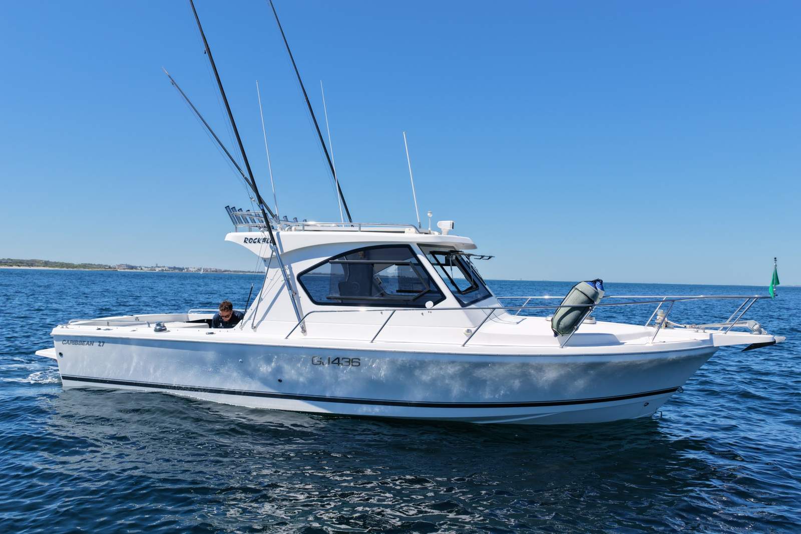 Caribbean 27 Custom Runabout:Ultimate sportsfish trailer boat