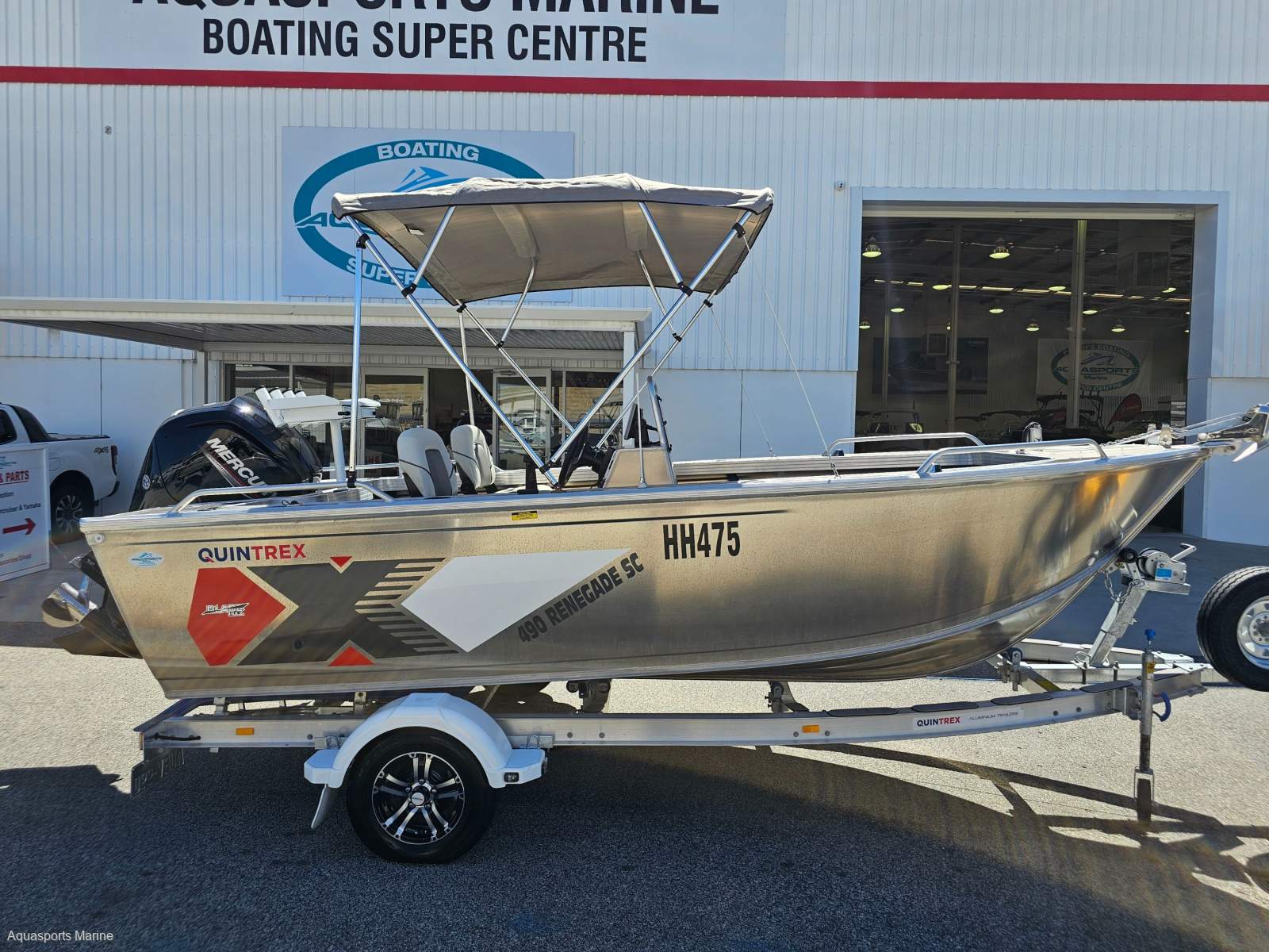 Quintrex 490 Renegade Side Console Demo Special!