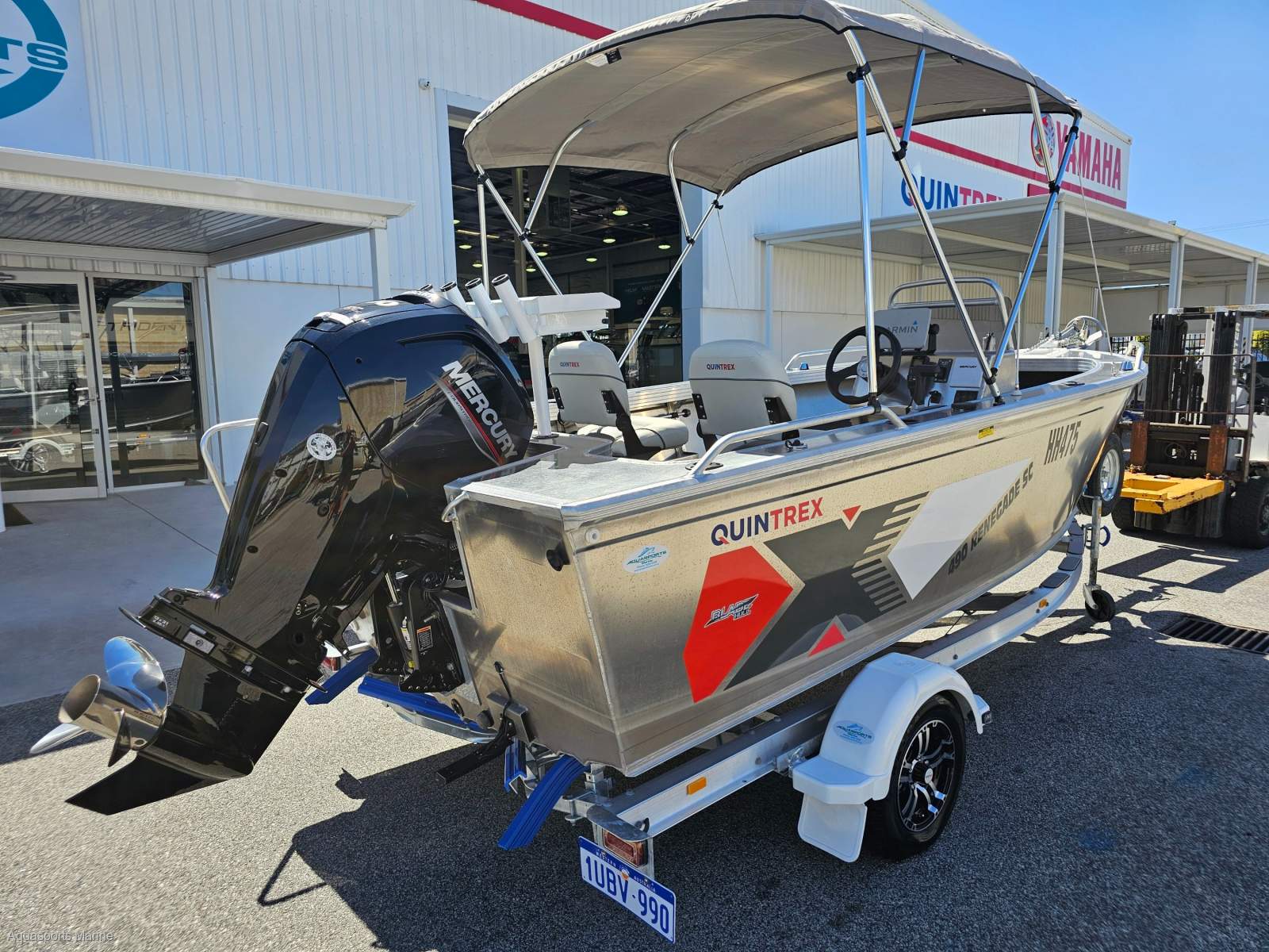 Quintrex 490 Renegade Side Console Demo Special!