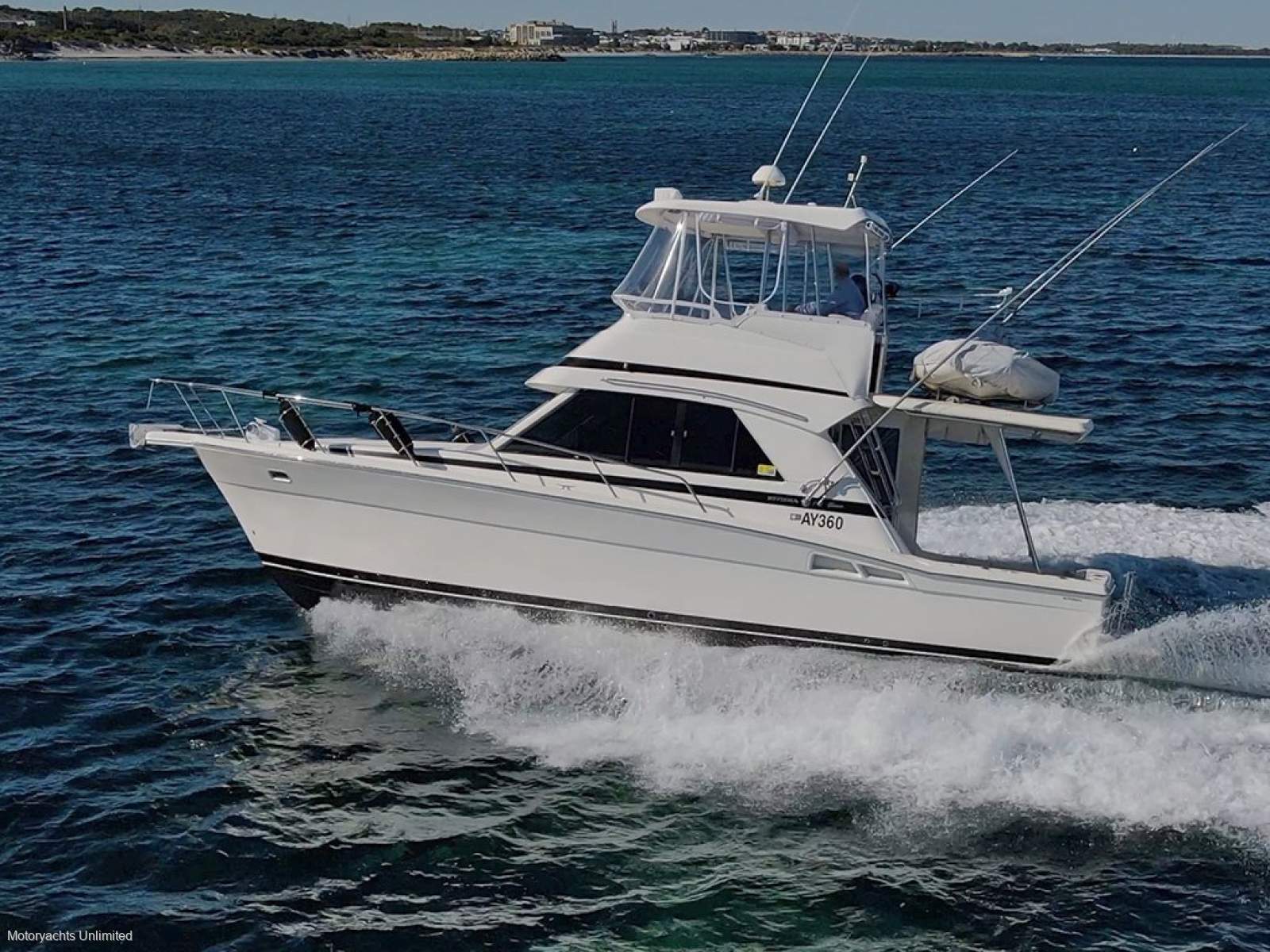 Riviera 36 Open Flybridge Single Cabin version with good size rear deck