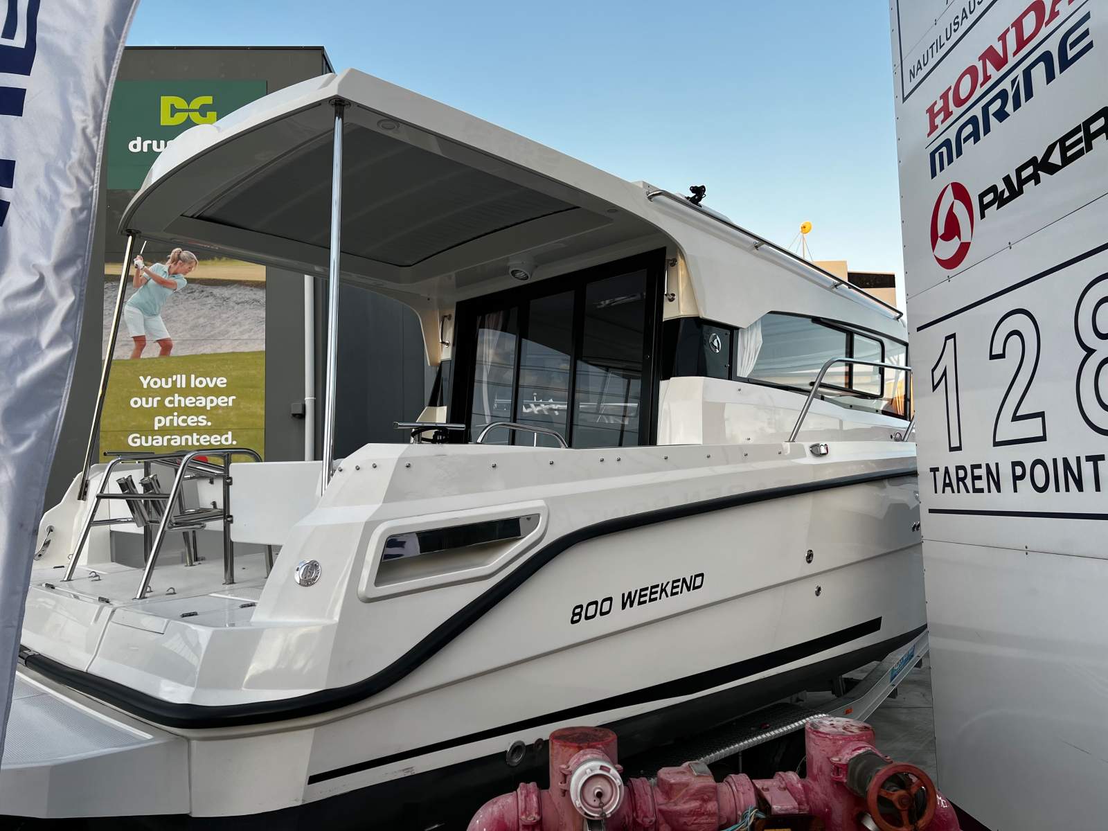 New Parker 800 Weekend Diesel with Twin Cabrio Roof