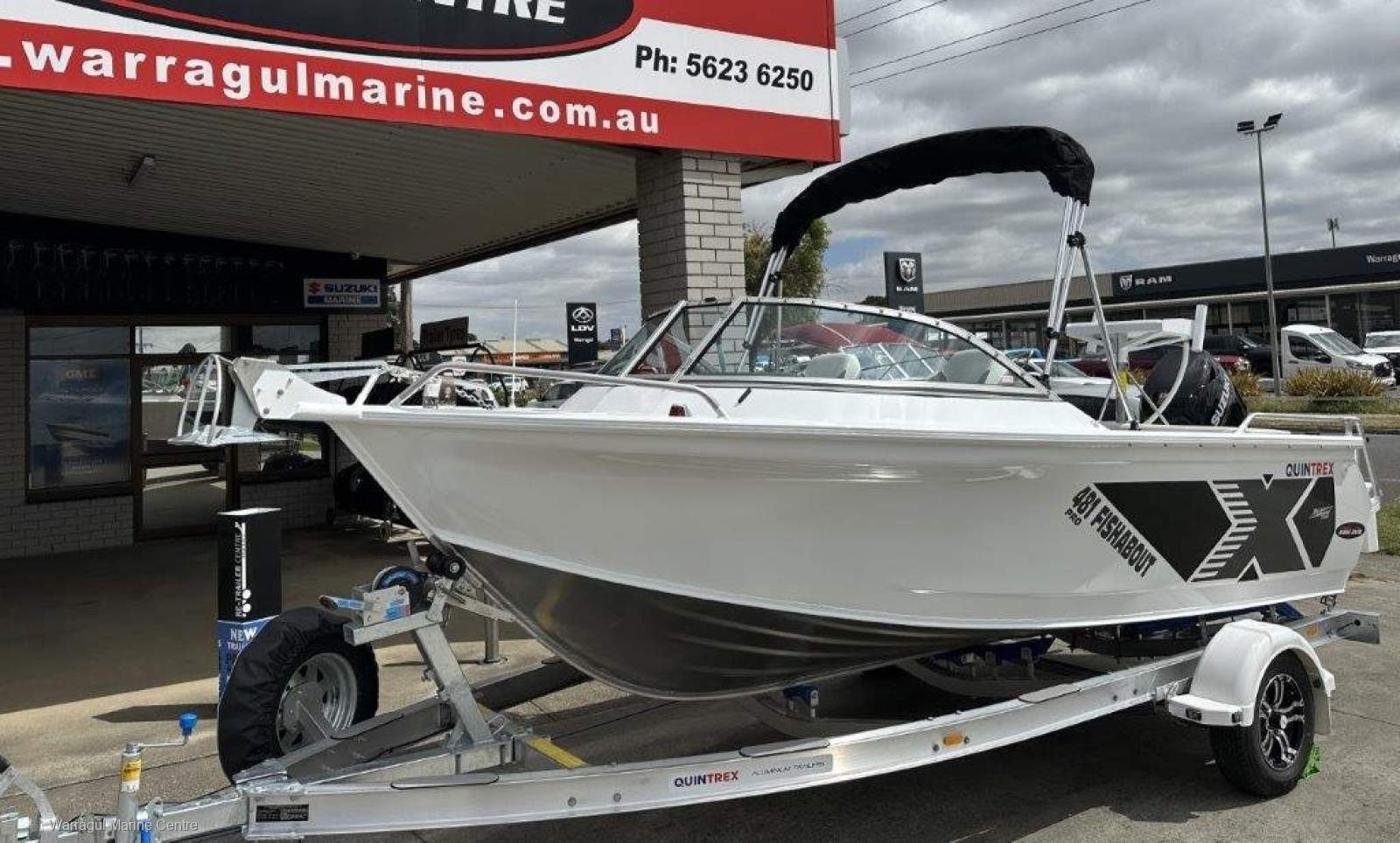 New Quintrex 481 Fishabout Pro