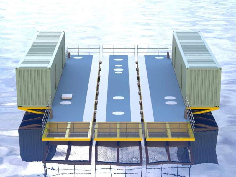 Stalwart Marine Barge - Deck Barge 18x3