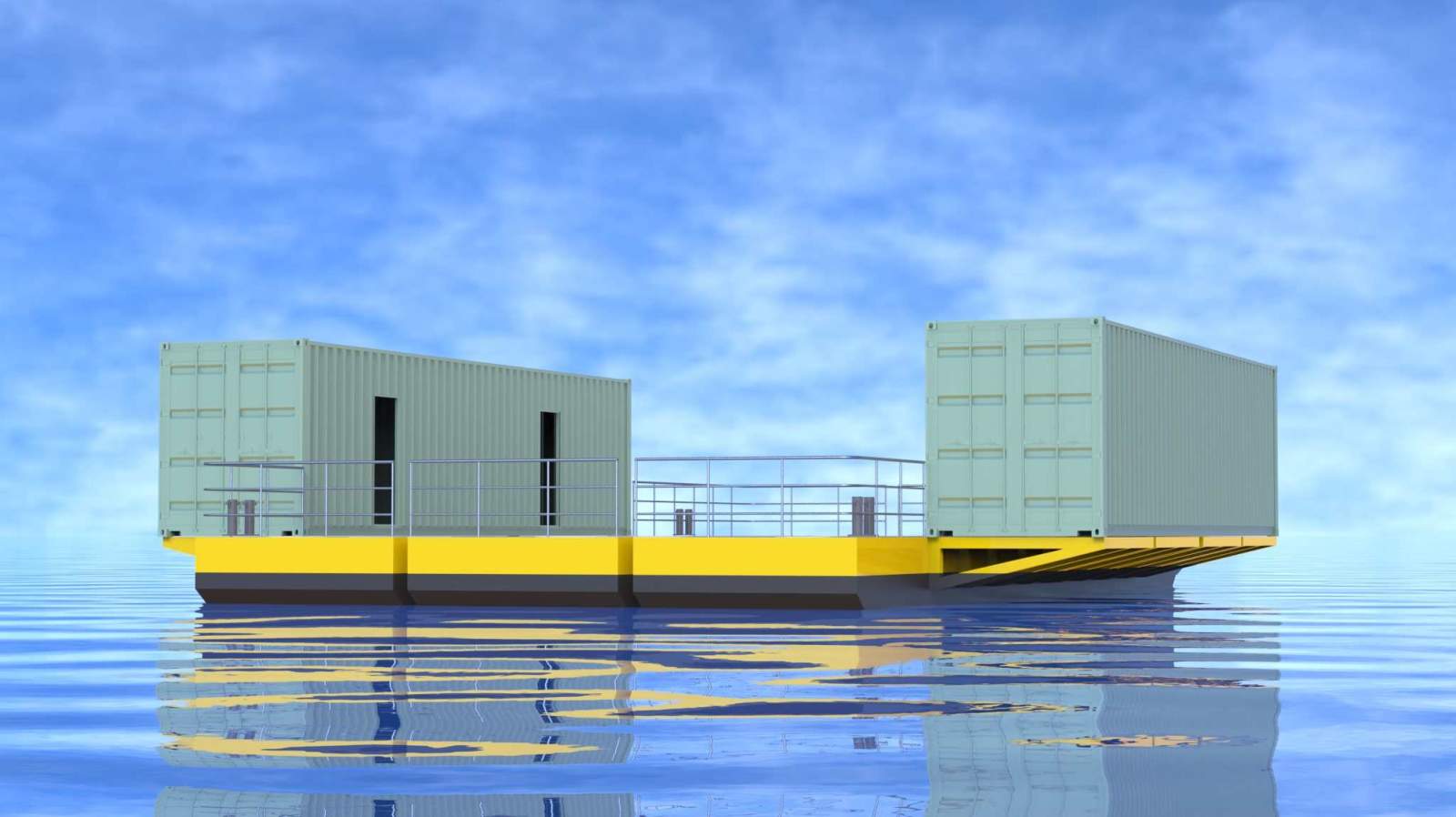 Stalwart Marine Barge - Deck Barge 18x3