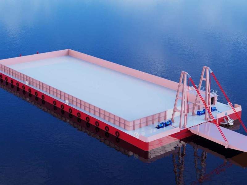 Stalwart Marine Barge - Gravel Barge 65m x 25