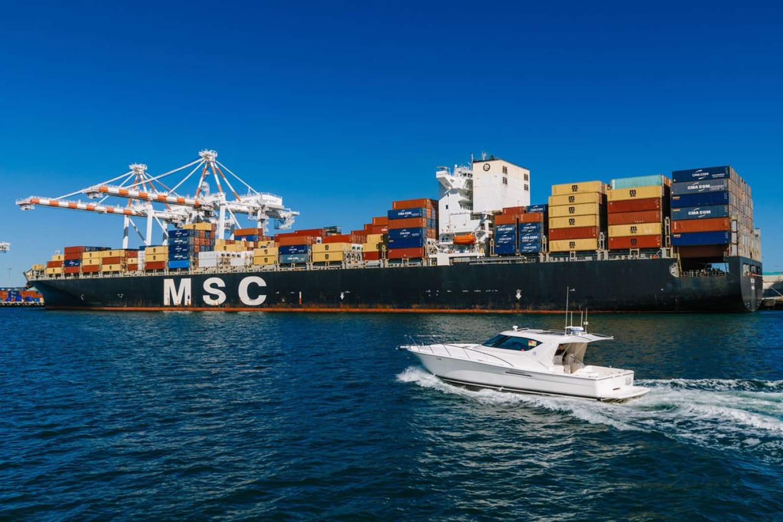 Riviera 4000 Offshore 450hp Cats!