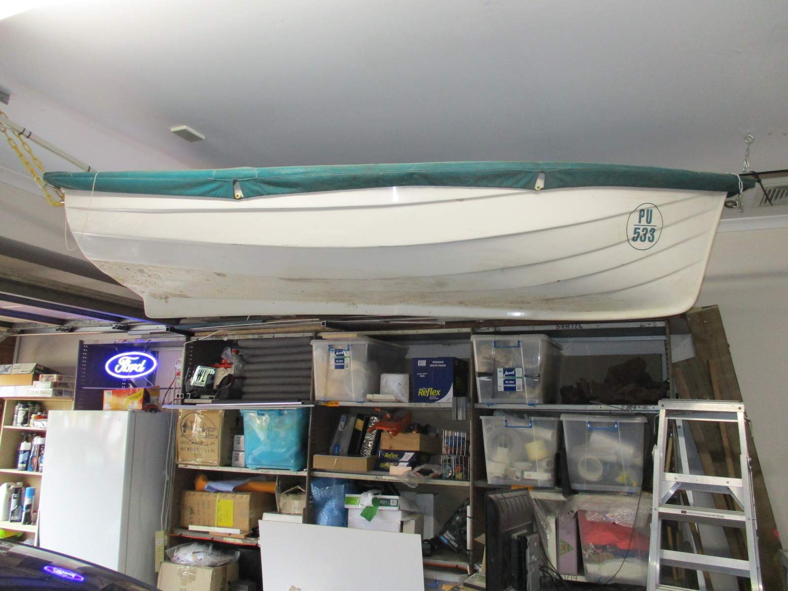 3D Tender Fibreglass, classic clinker style