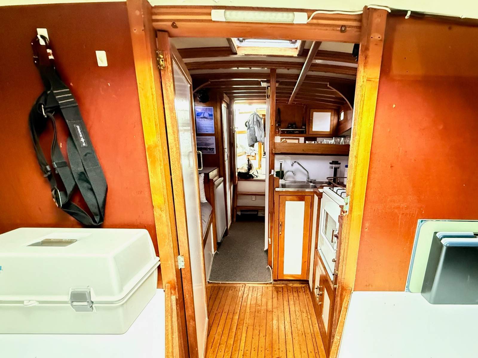 Max Creese Huon Pine 39 Pilothouse Cutter White Star &ndash; The Quintessential Tasmanian Yacht