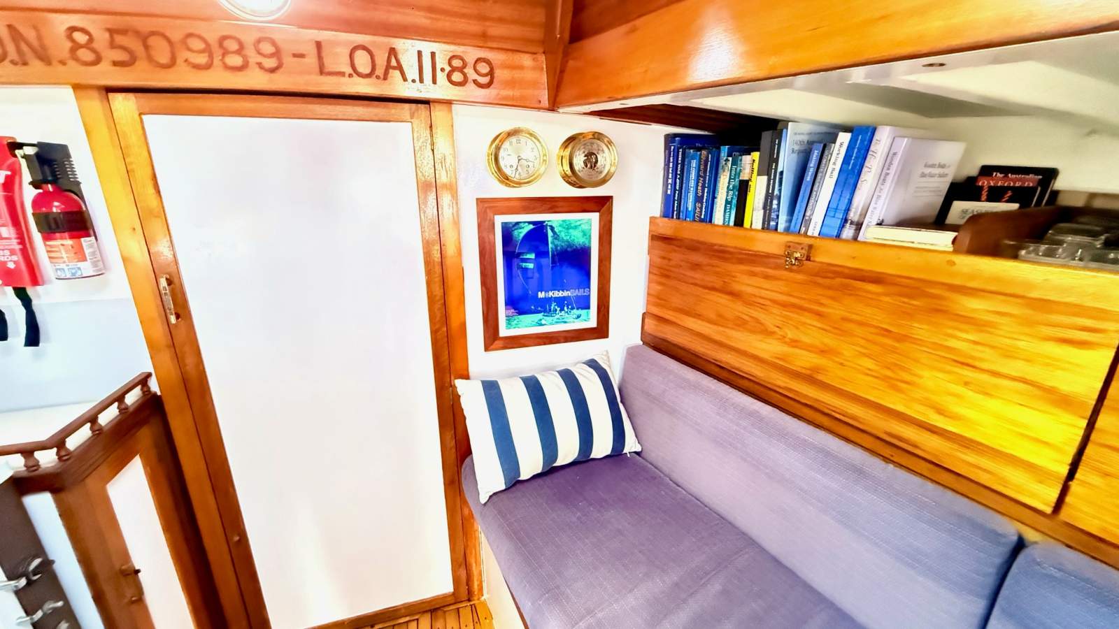 Max Creese Huon Pine 39 Pilothouse Cutter White Star &ndash; The Quintessential Tasmanian Yacht