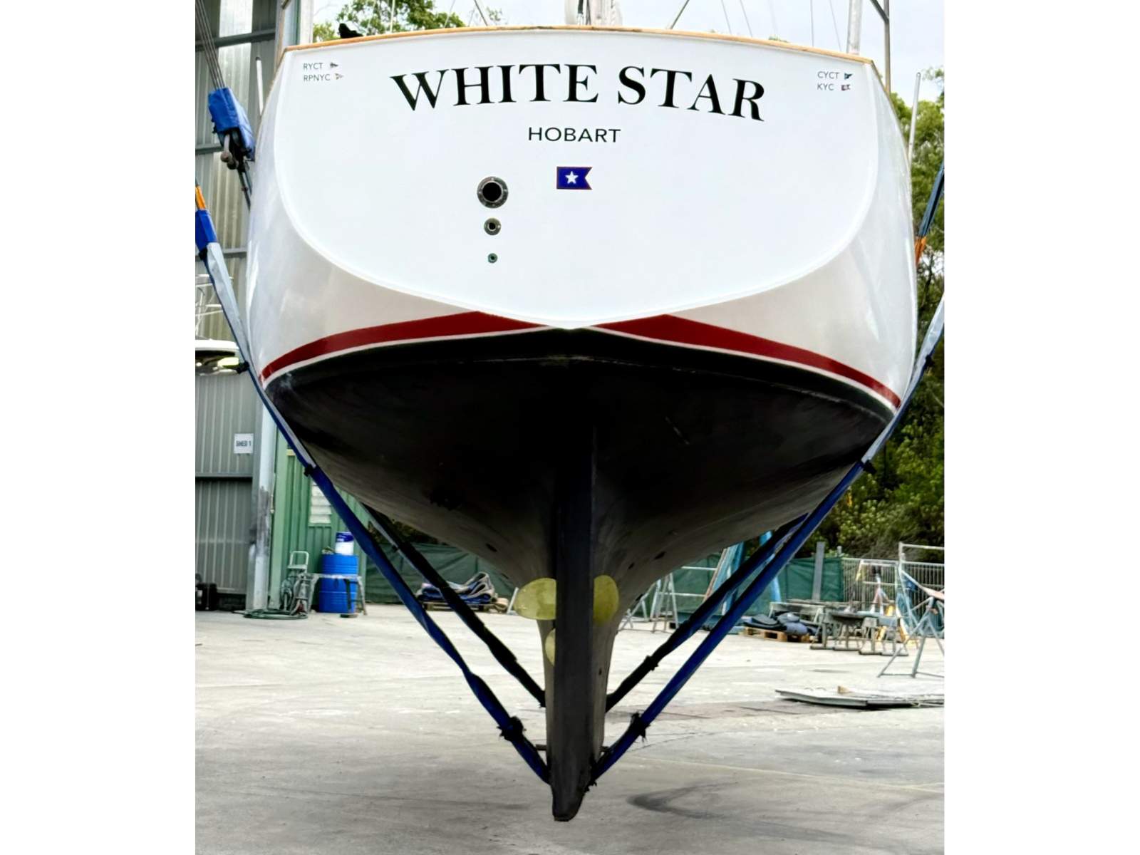 Max Creese Huon Pine 39 Pilothouse Cutter "White Star" - The Quintessential Tasmanian Yacht