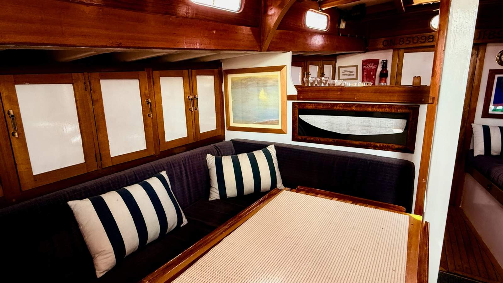 Max Creese Huon Pine 39 Pilothouse Cutter White Star &ndash; The Quintessential Tasmanian Yacht