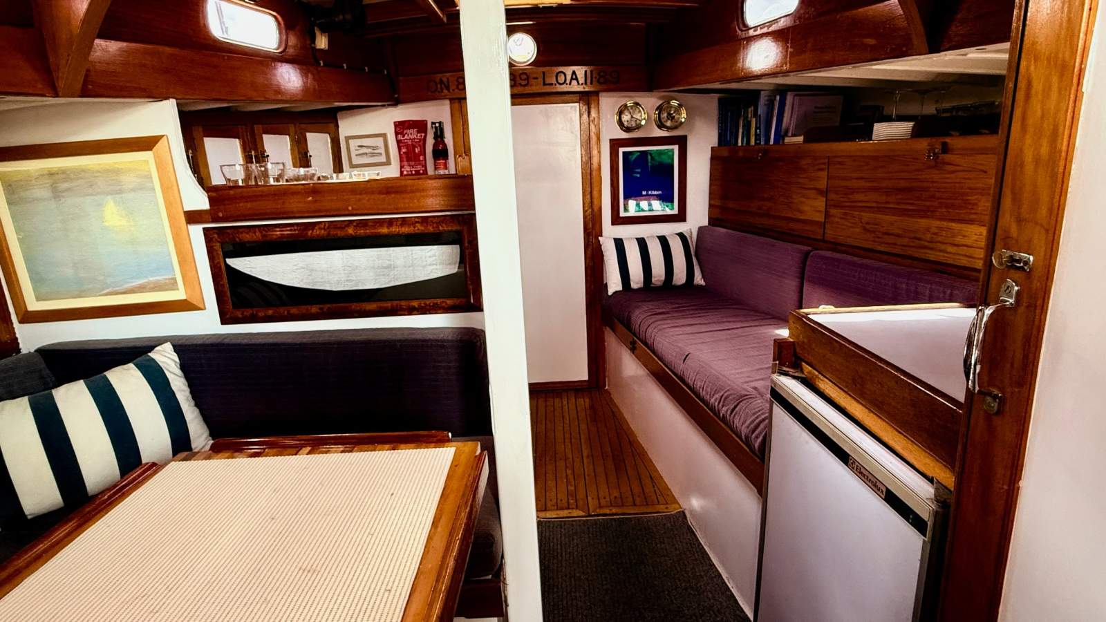 Max Creese Huon Pine 39 Pilothouse Cutter White Star &ndash; The Quintessential Tasmanian Yacht