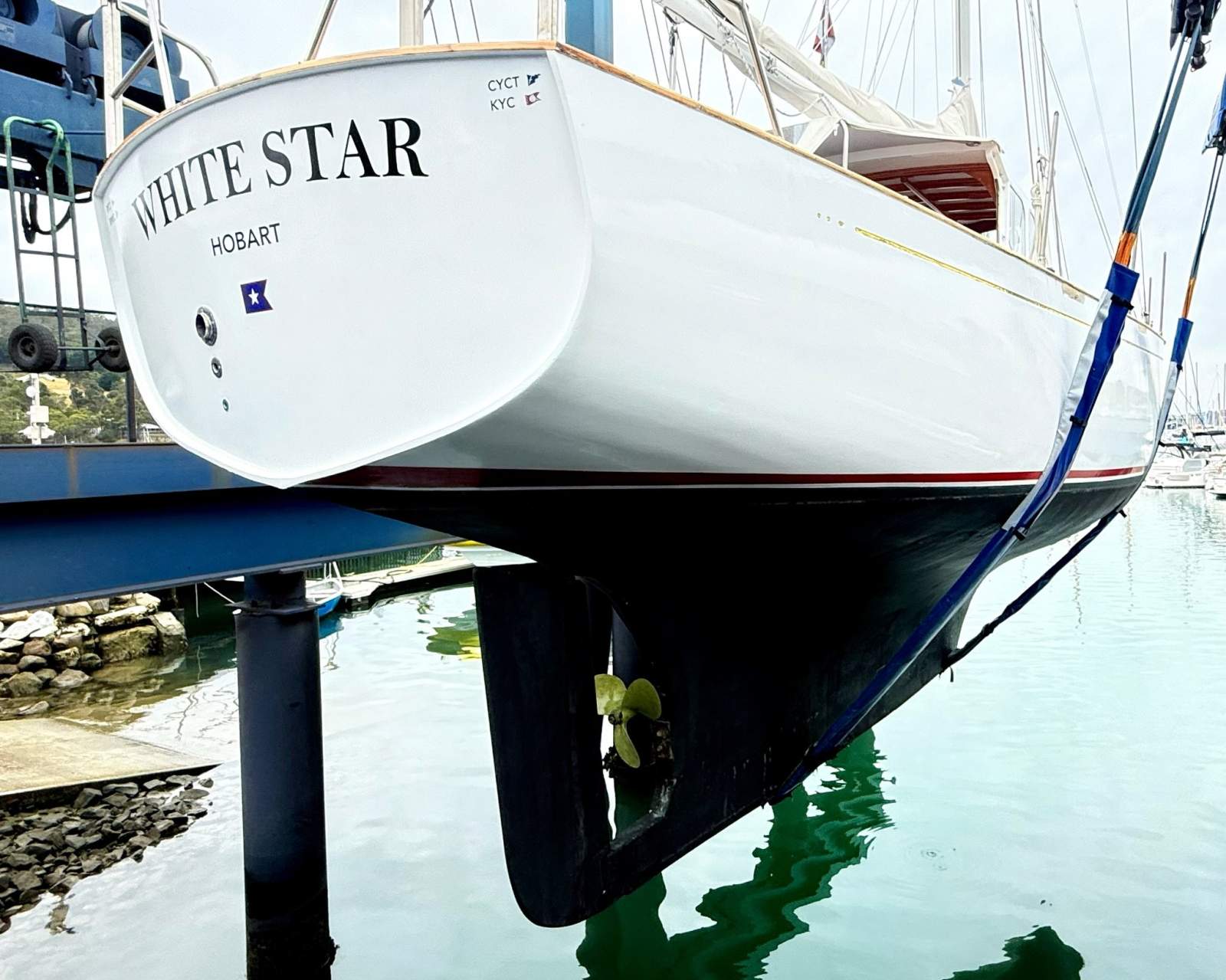 Max Creese Huon Pine 39 Pilothouse Cutter White Star &ndash; The Quintessential Tasmanian Yacht