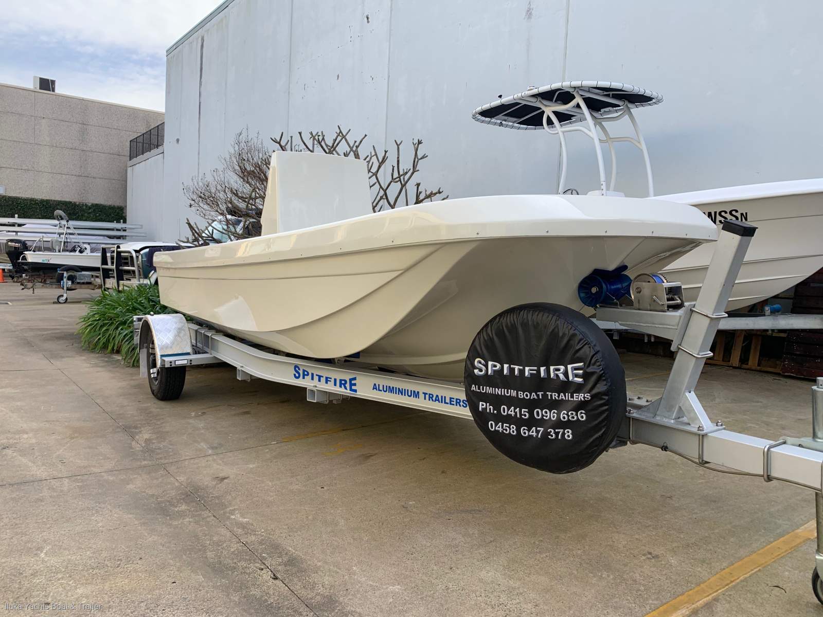 Aluminium Boat Trailer Single Axel