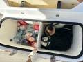 Gemini Elite 650 " BOAT HOUSE STORAGE ":Under Helm seat storage and icebox