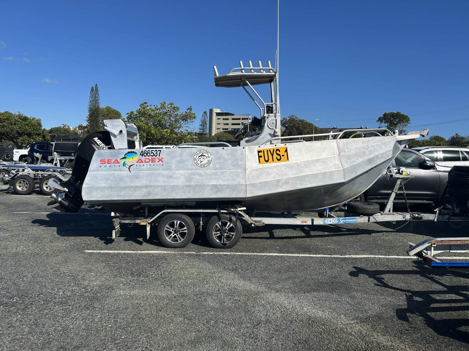 Sea Adex Armour 5.5 Centre Console in 3C Survey