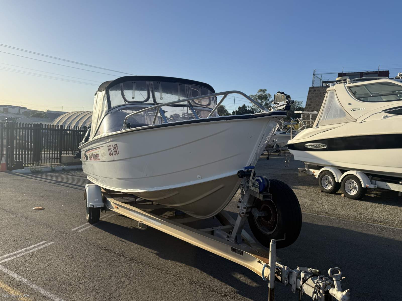 Stacer 549 Sportster 3L Mercruiser motor 47hrs old