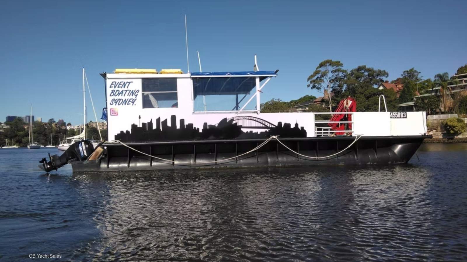 Custom Tri Hull Commercial Charter Barge