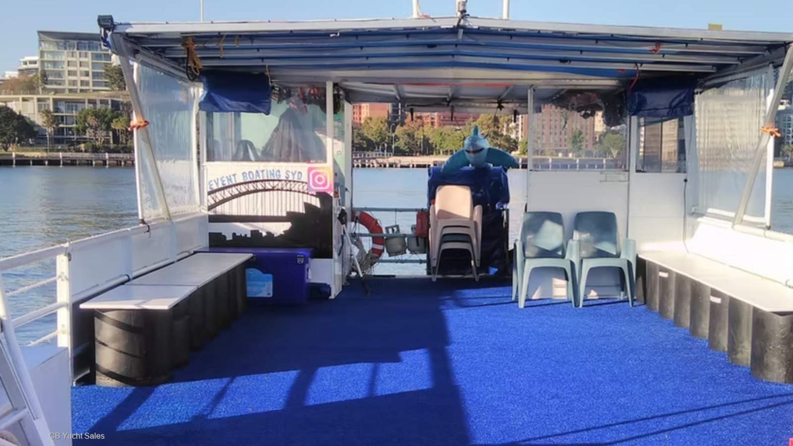 Custom Tri Hull Commercial Charter Barge