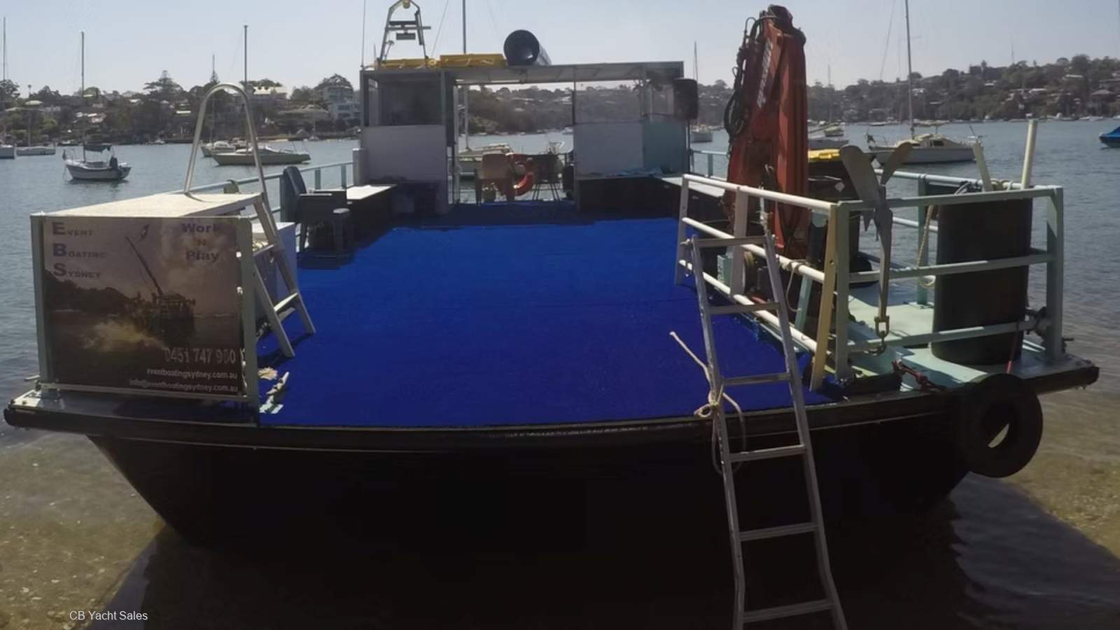 Custom Tri Hull Commercial Charter Barge