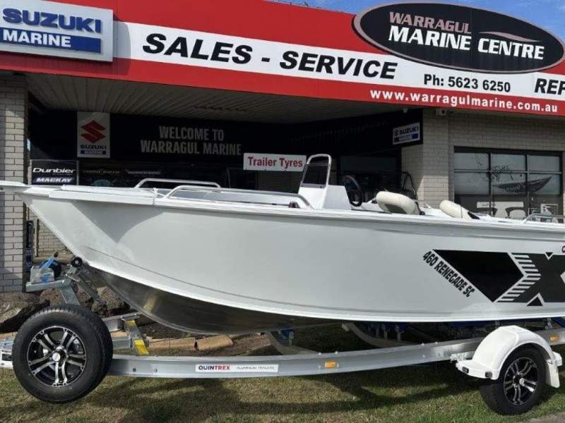 Quintrex 460 Renegade Side Console