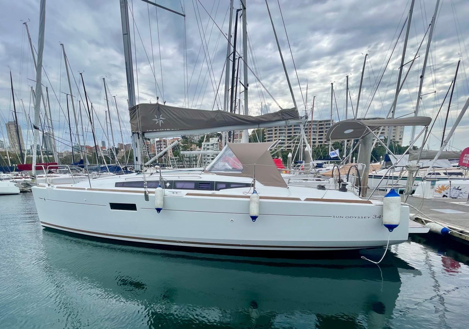 Jeanneau Sun Odyssey 349 CYCA berth, racing syndicate, Wed & weekend access