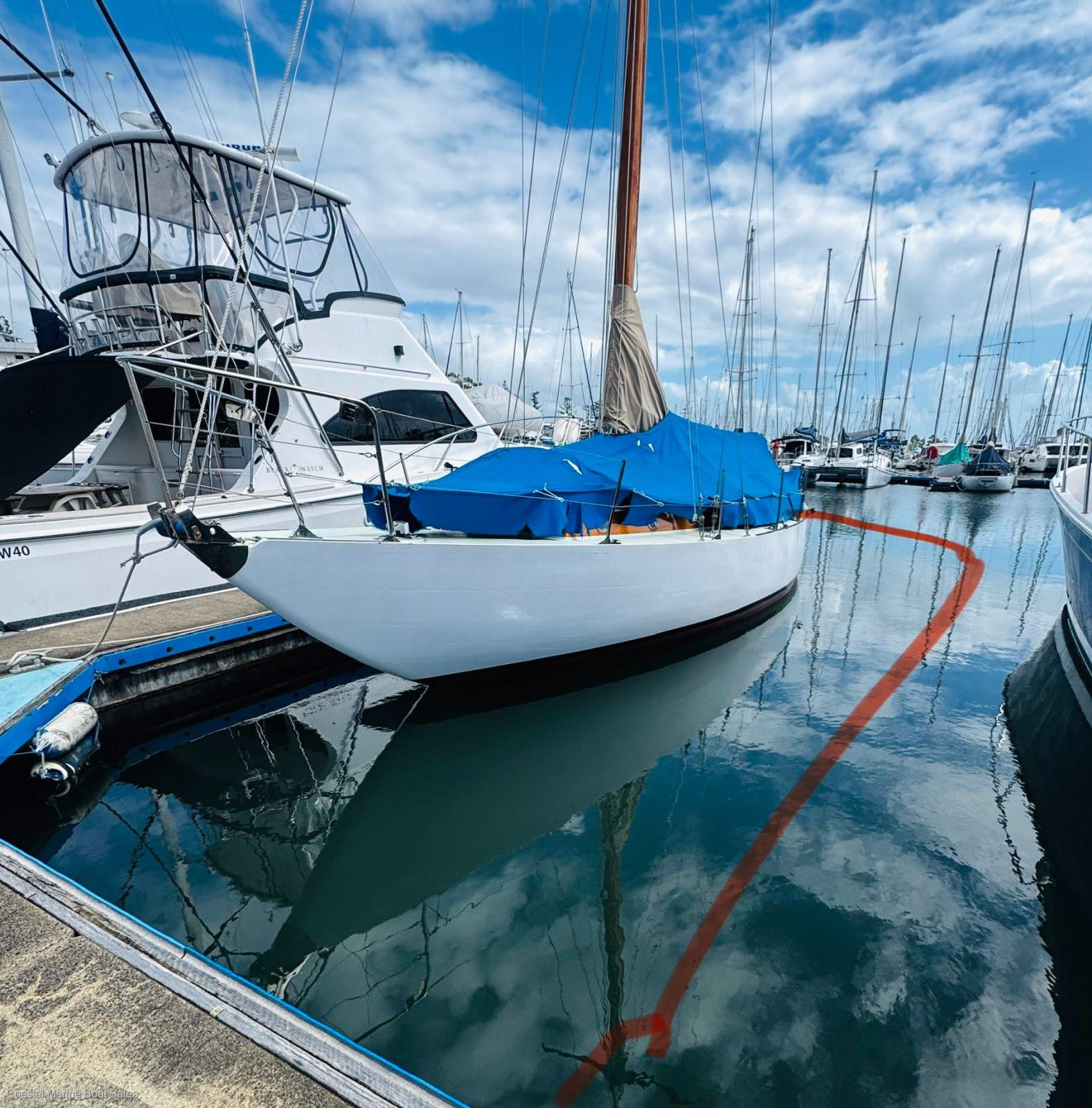 Rare 12m blow on berth