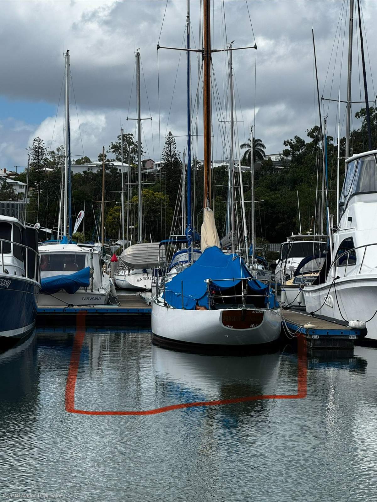 Rare 12m blow on berth