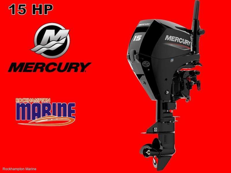BRAND NEW MERCURY 15HP FOUR STROKE SHORT SHAFT MANUAL START TILLER STEER!