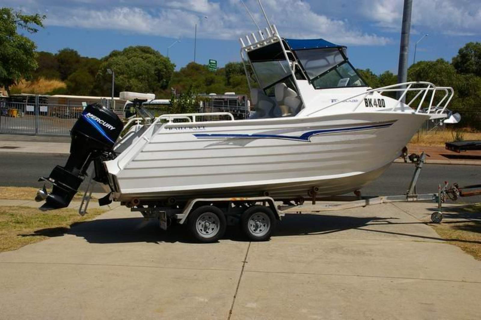 Trailcraft 580 Trailblazer Mercury 115hp