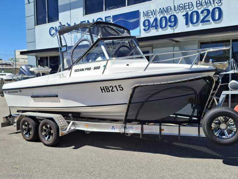 Bass Strait Boats Ocean Pro 600 - 2017 weapon with a Yamaha 225 HP 4 stroke