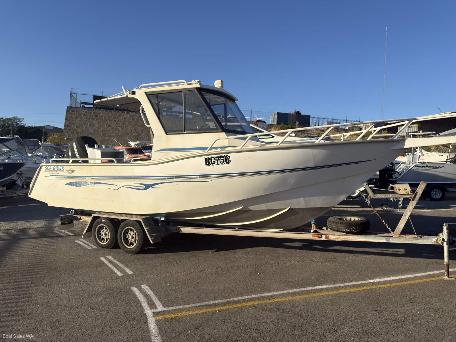 Sea Rider 750 Walkaround 2007 model Mercury 300 HP Verado 781 Hours