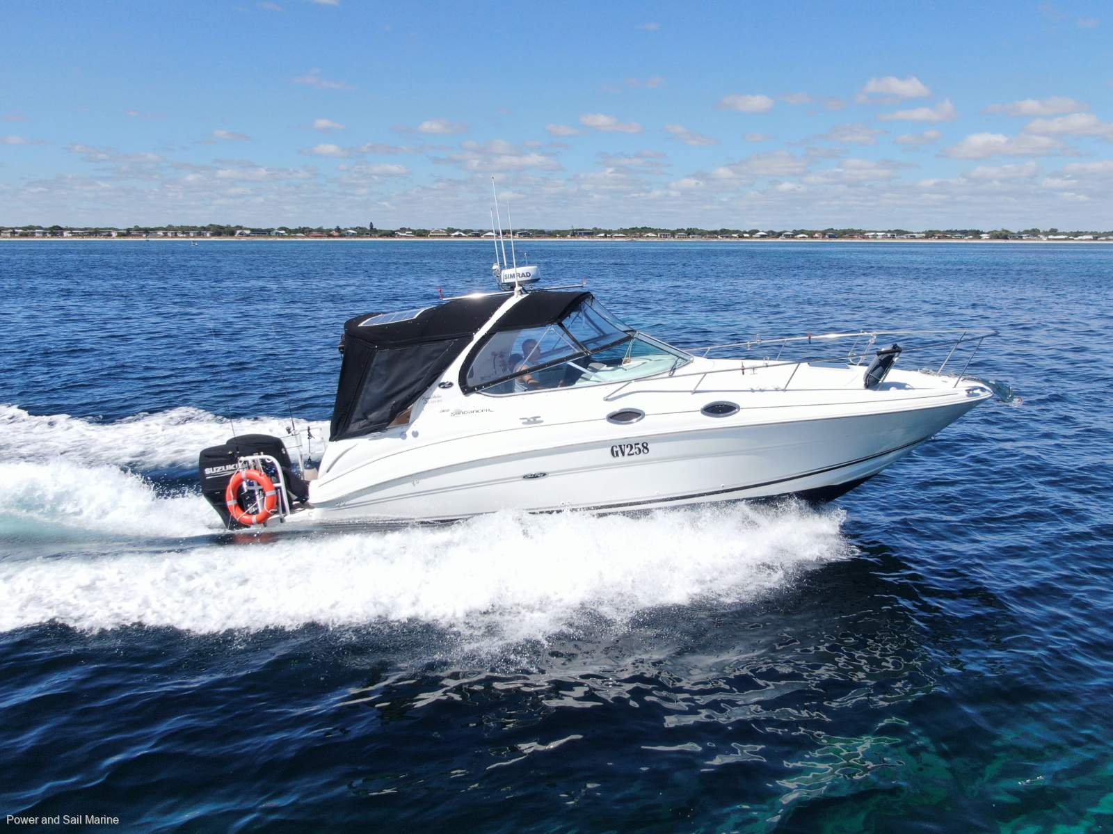 Sea Ray 315 Sundancer Twin 250HP Suzuki Outboards + Re-wire