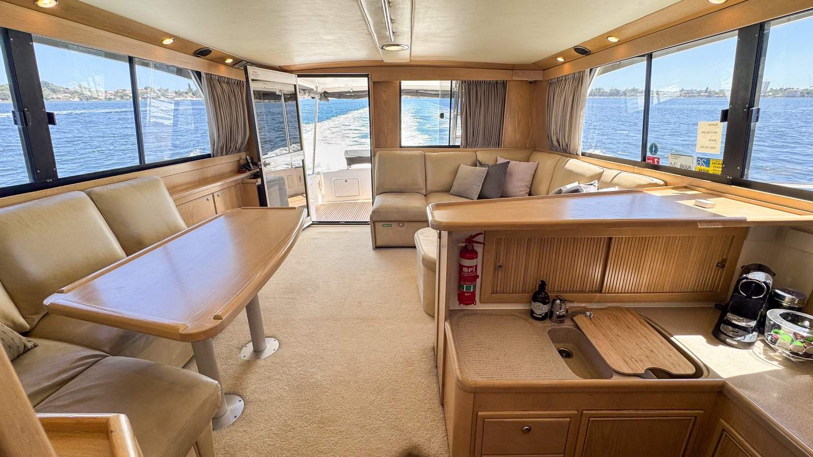 Riviera 48 Enclosed Flybridge For Sale | Oceaneer Marine