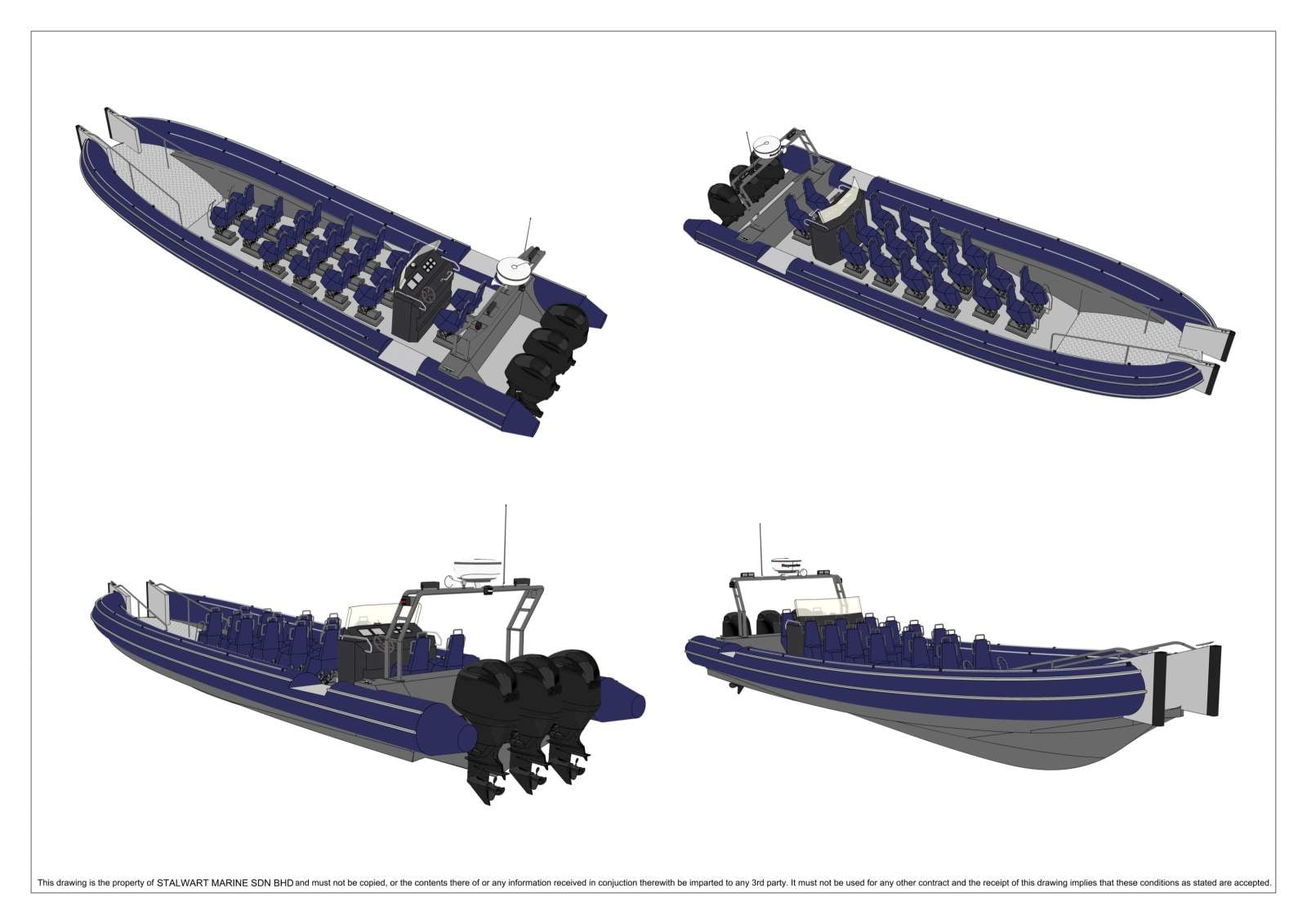 Stalwart Marine Patrol RHIB 12
