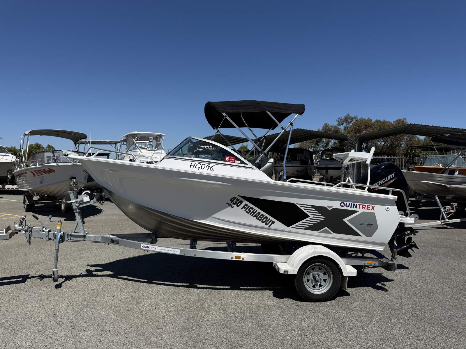 Quintrex 430 Fishabout Pro ONLY 15 HOURS OLD WHY BUY NEW SAVE $$$