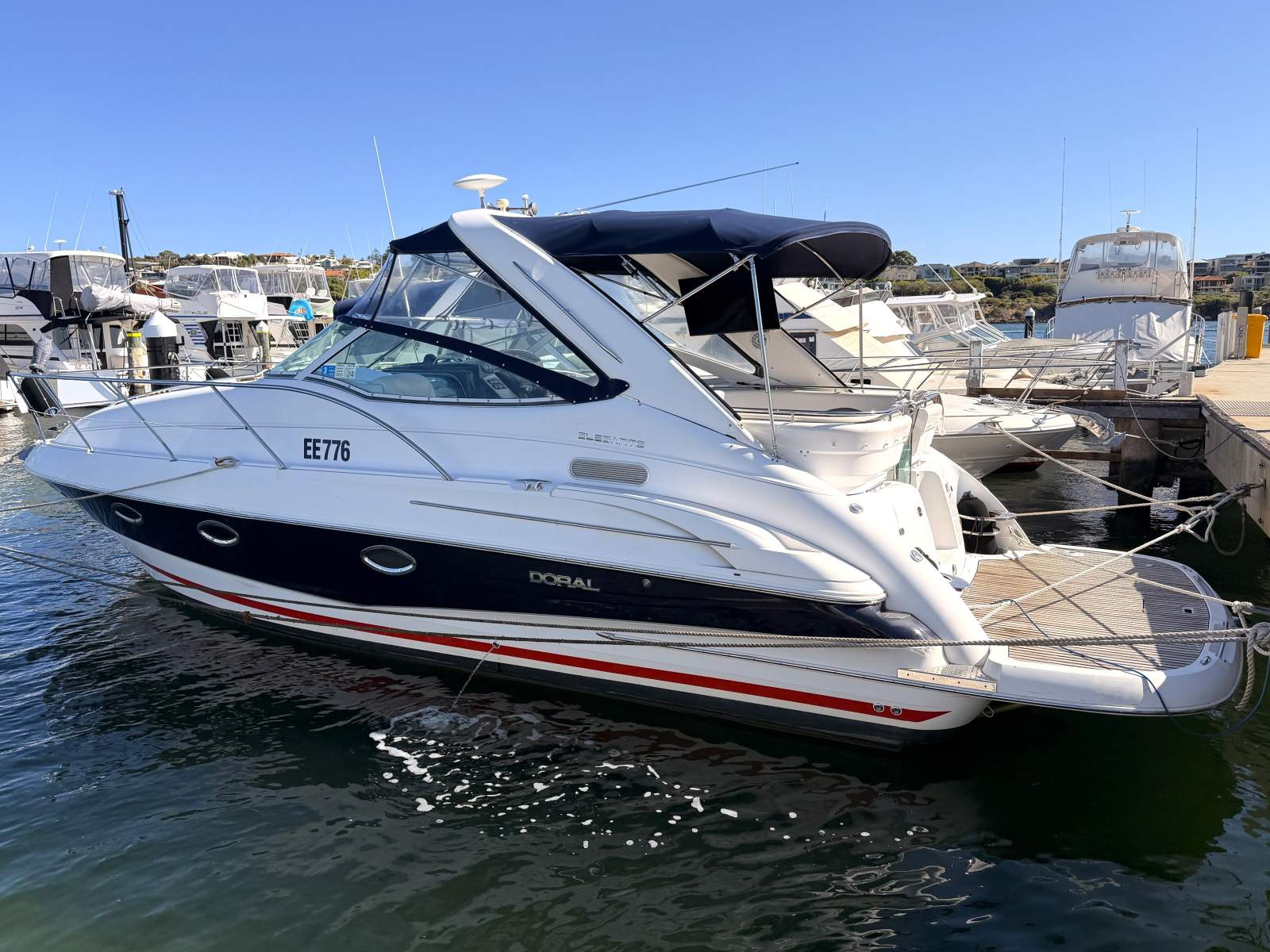 Doral Elegante 376 - Luxury Sports Cruiser with Twin Volvo Power!