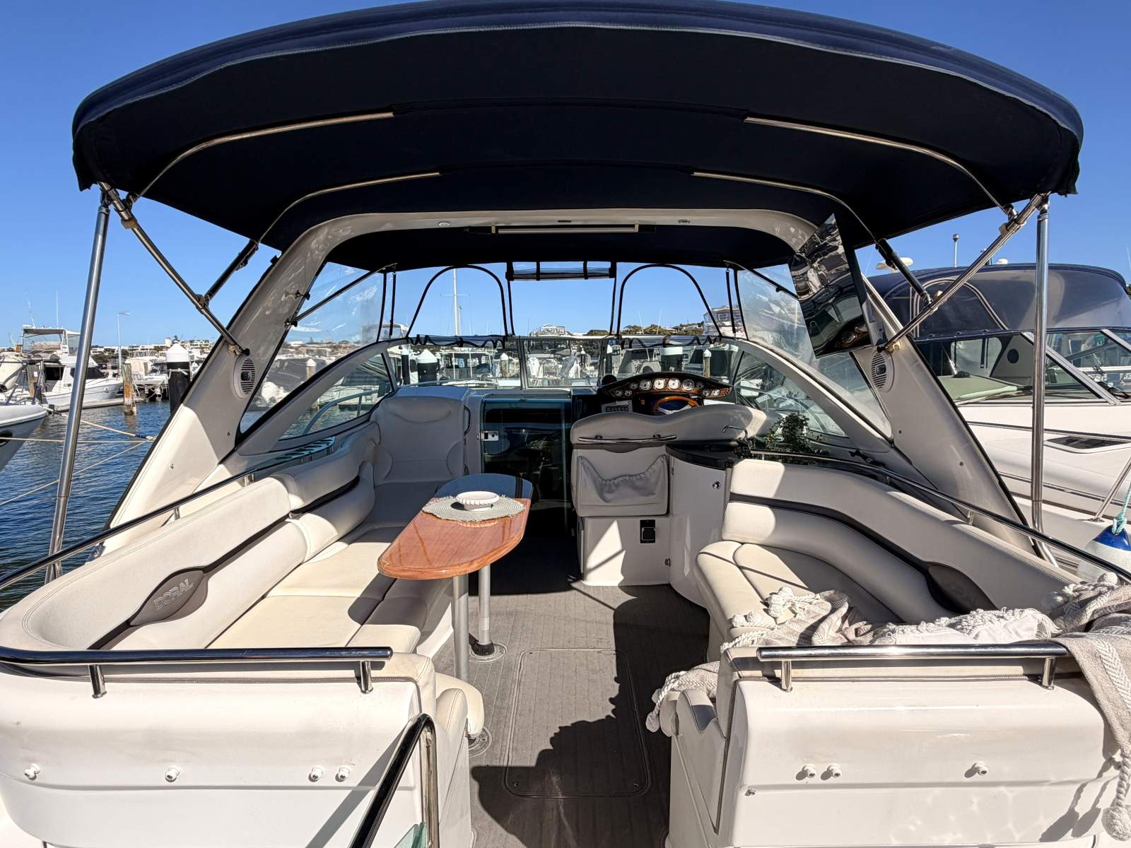 Doral Elegante 376 - Luxury Sports Cruiser with Twin Volvo Power!