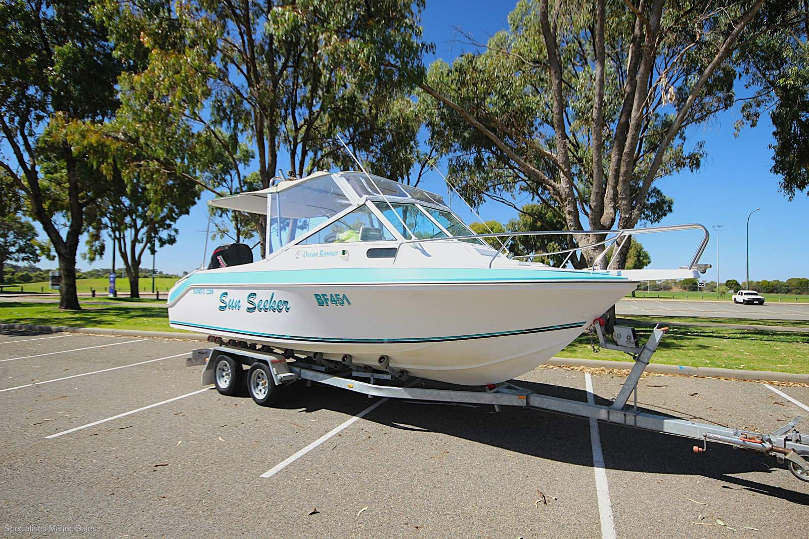 Bonito 220 Ocean Runner *** ENGINE REPLACED 2020 *** $63,000 ***