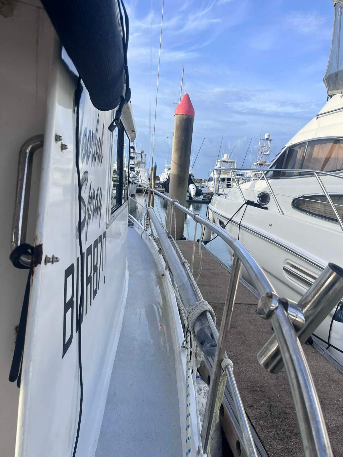 Bruce Roberts Spray 40 Motor sailer