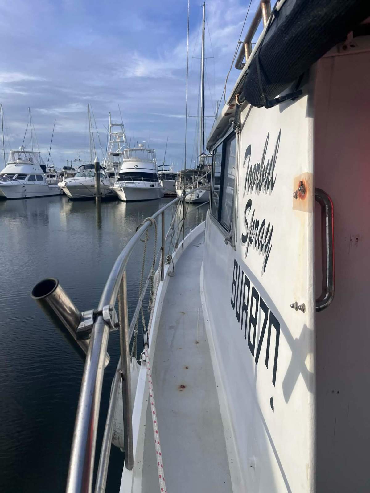 Bruce Roberts Spray 40 Motor sailer