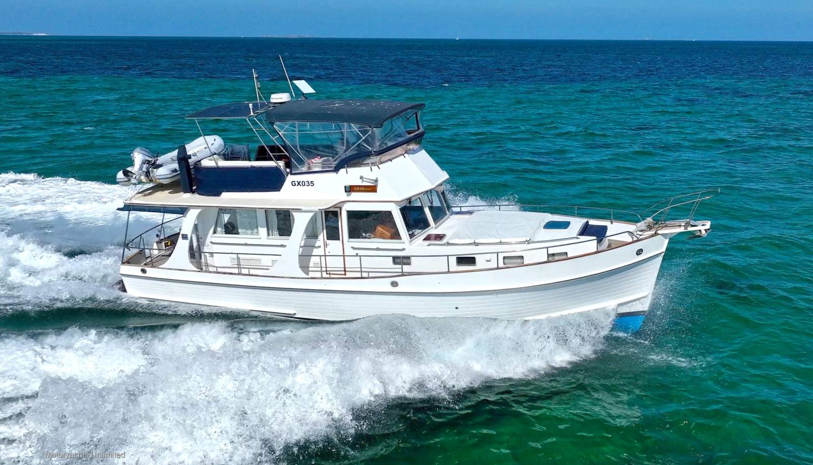 Grand Banks 46 Europa - Stabilzed three cabin luxury passagmaker